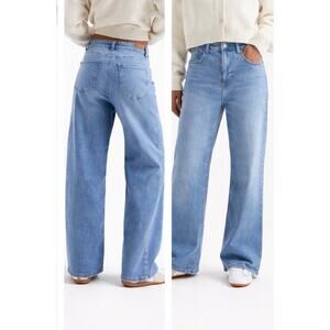 NWT ONLY Maisie Baggy Low Waist Wide Leg Jeans 27x32 Y2K Relaxed Casual